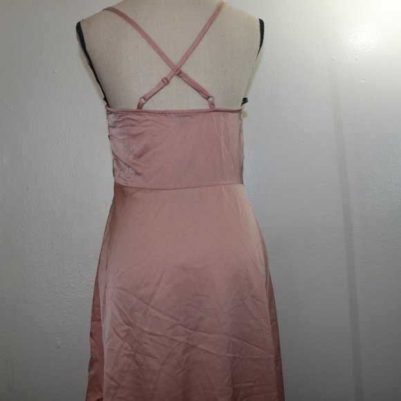 Material Girl Misty Rose Spaghetti Strap Dress - Picture 2 of 6